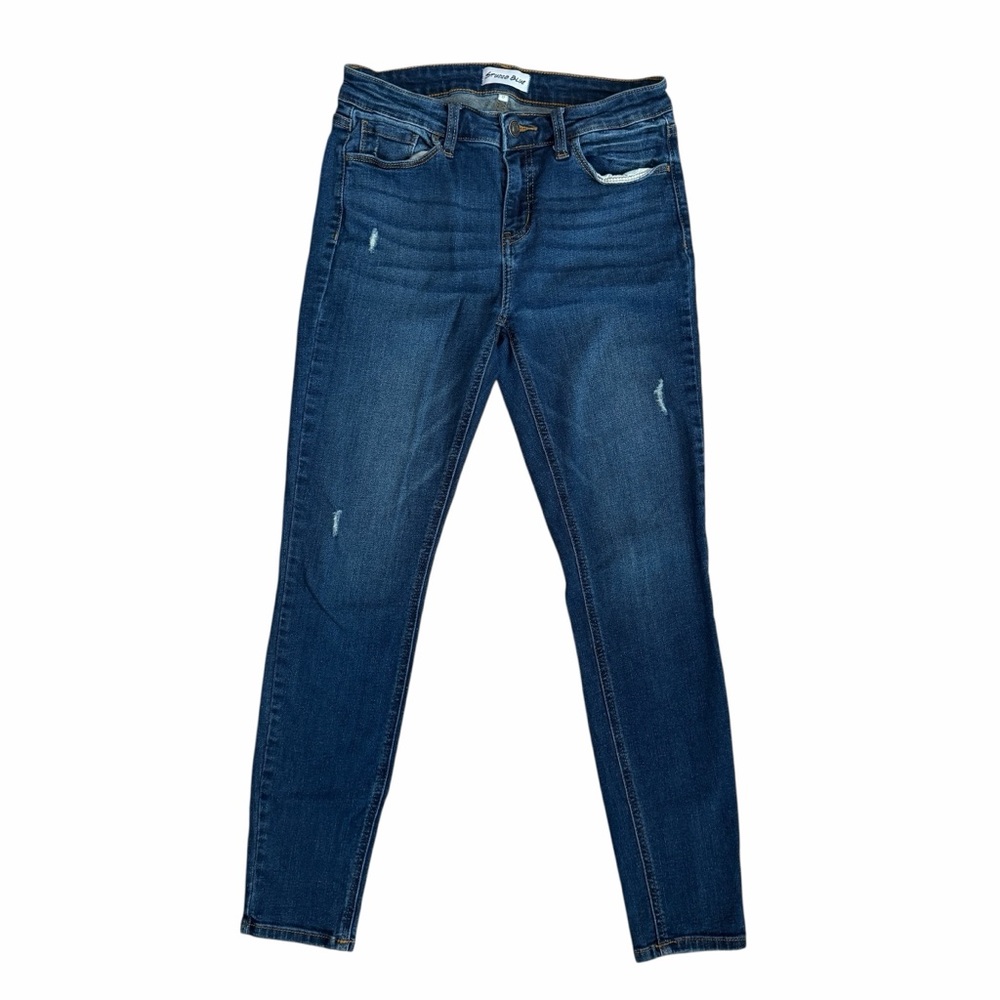 Studio Blue Dark Blue Stretch Skinny Jeans Sz 27